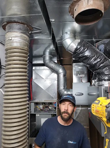 Duct cleaning setup 11