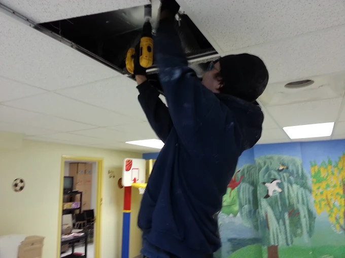 Duct cleaning setup 10