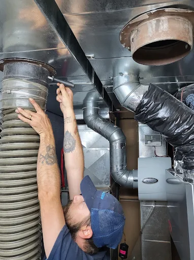 Duct cleaning setup 9