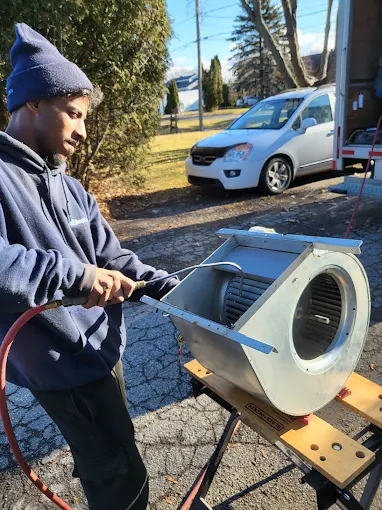 Furnace blower service 1