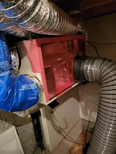 Duct cleaning setup 2