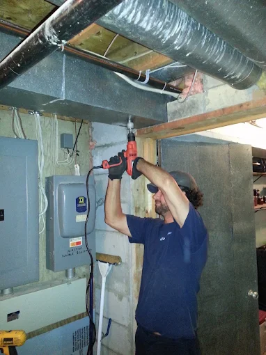Duct cleaning setup 16