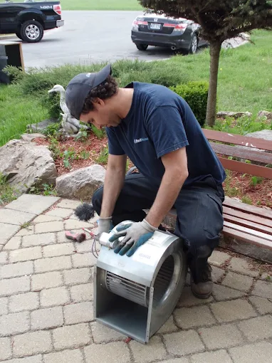 Furnace blower service 8